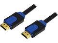 LogiLink HDMI-Kabel Ethernet A -> A St/St  3.00m Gold