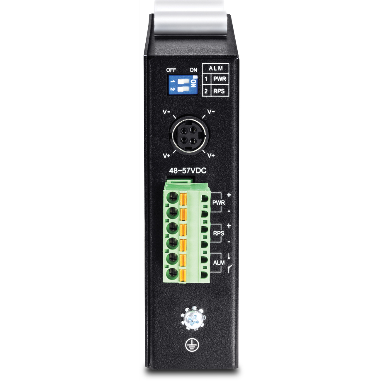 TRENDnet Industrie Switch 6 Port Gbit ManagedL2+ PoE+ Metall - TI-PG541I