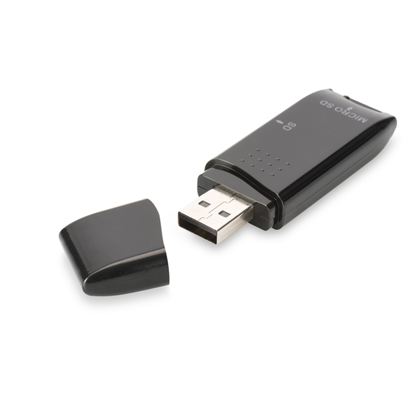 DIGITUS Card Reader 56-in-1 USB2.0, schwarz - DA-70310-3