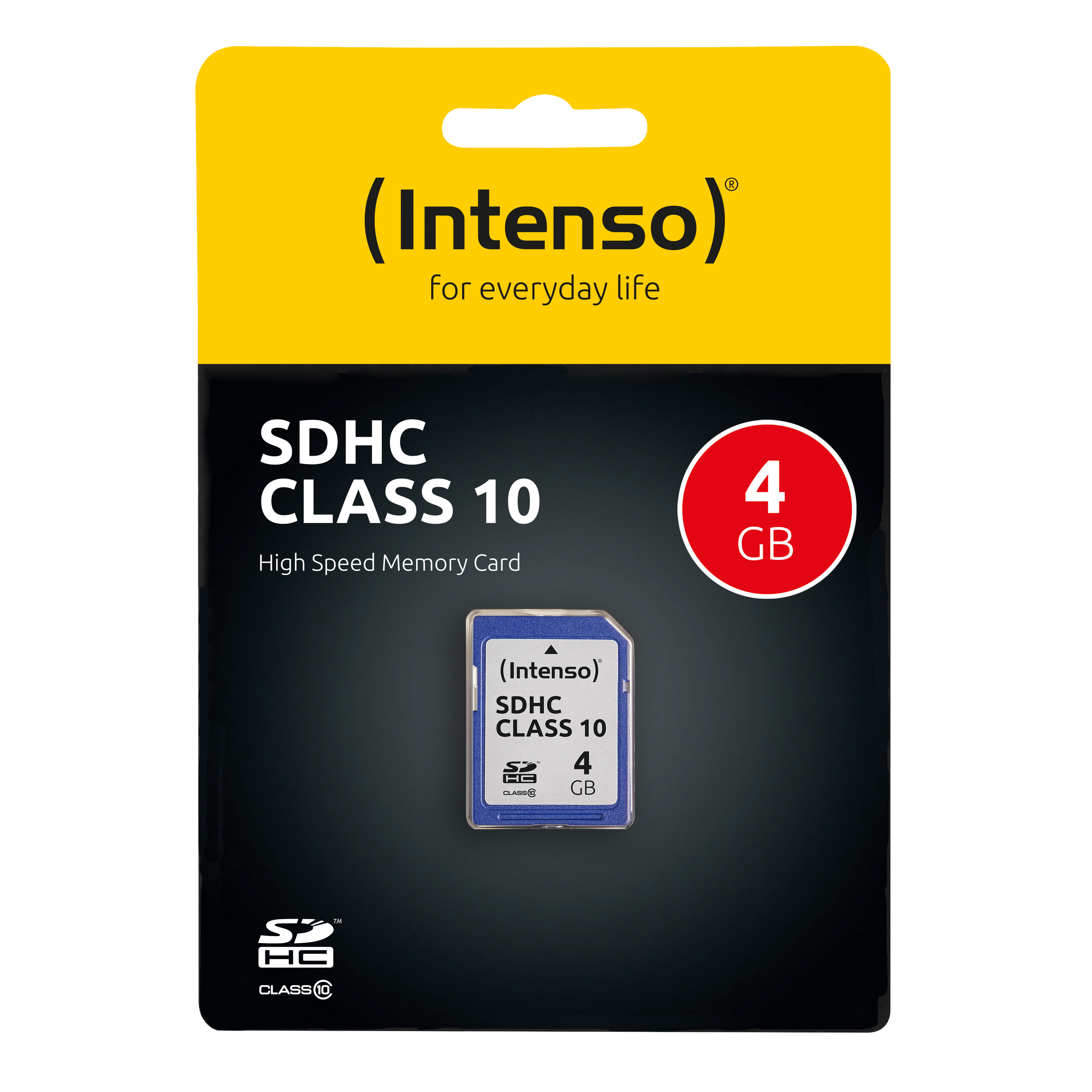 SD Card  4GB Intenso Class10