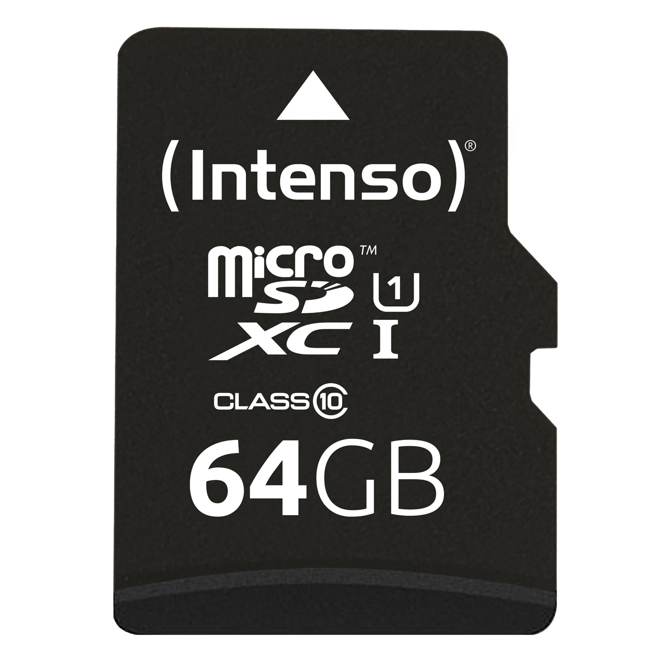 SD MicroSD Card 64GB Intenso SD-HC UHS-I retail - 3423490