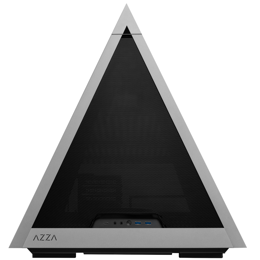 AZZA Geh ATX Pyramid 804M Aluminium (Metall-Gittergewebe) - CSAZ-804M