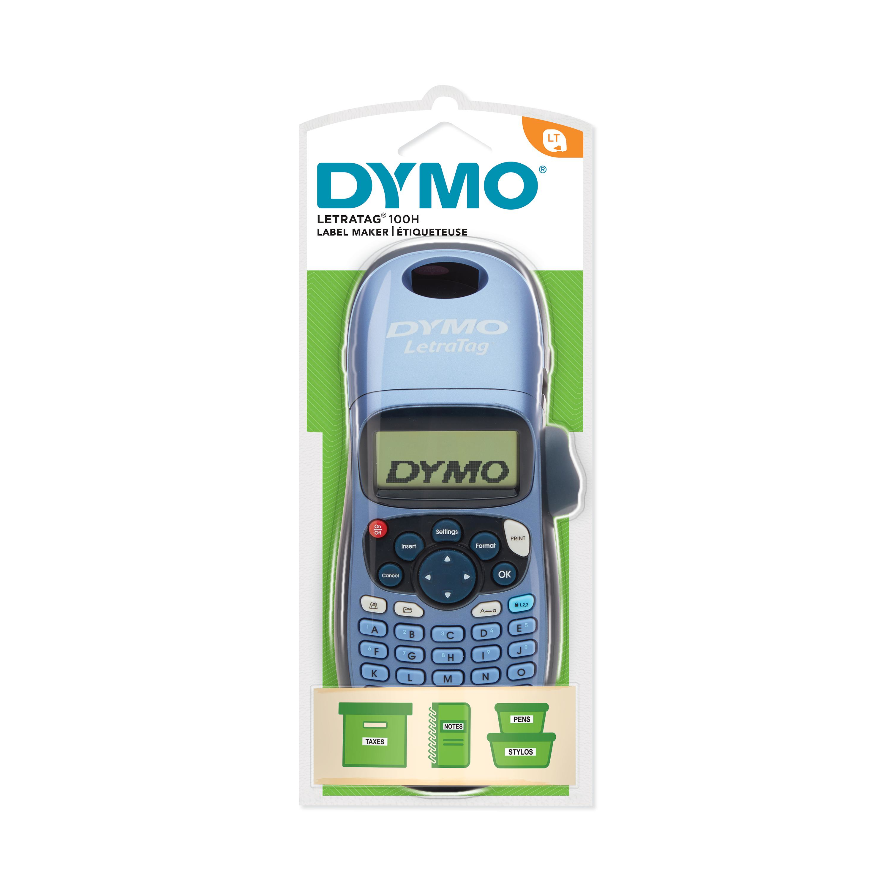 DYMO LetraTag LT-100H blau Handgerät ABC-Tastatur - 2174576