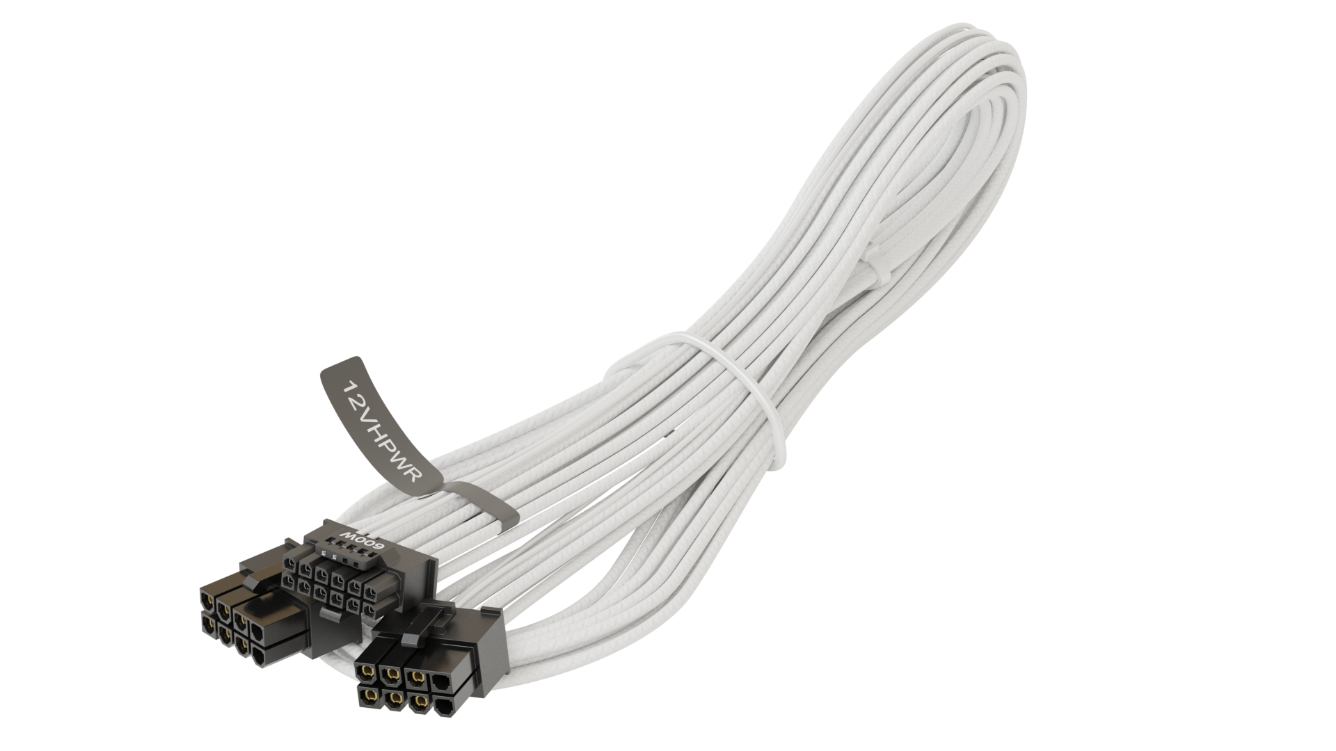 Seasonic Kabel 750 mm white für Prime & Fokus Serie >850Watt
