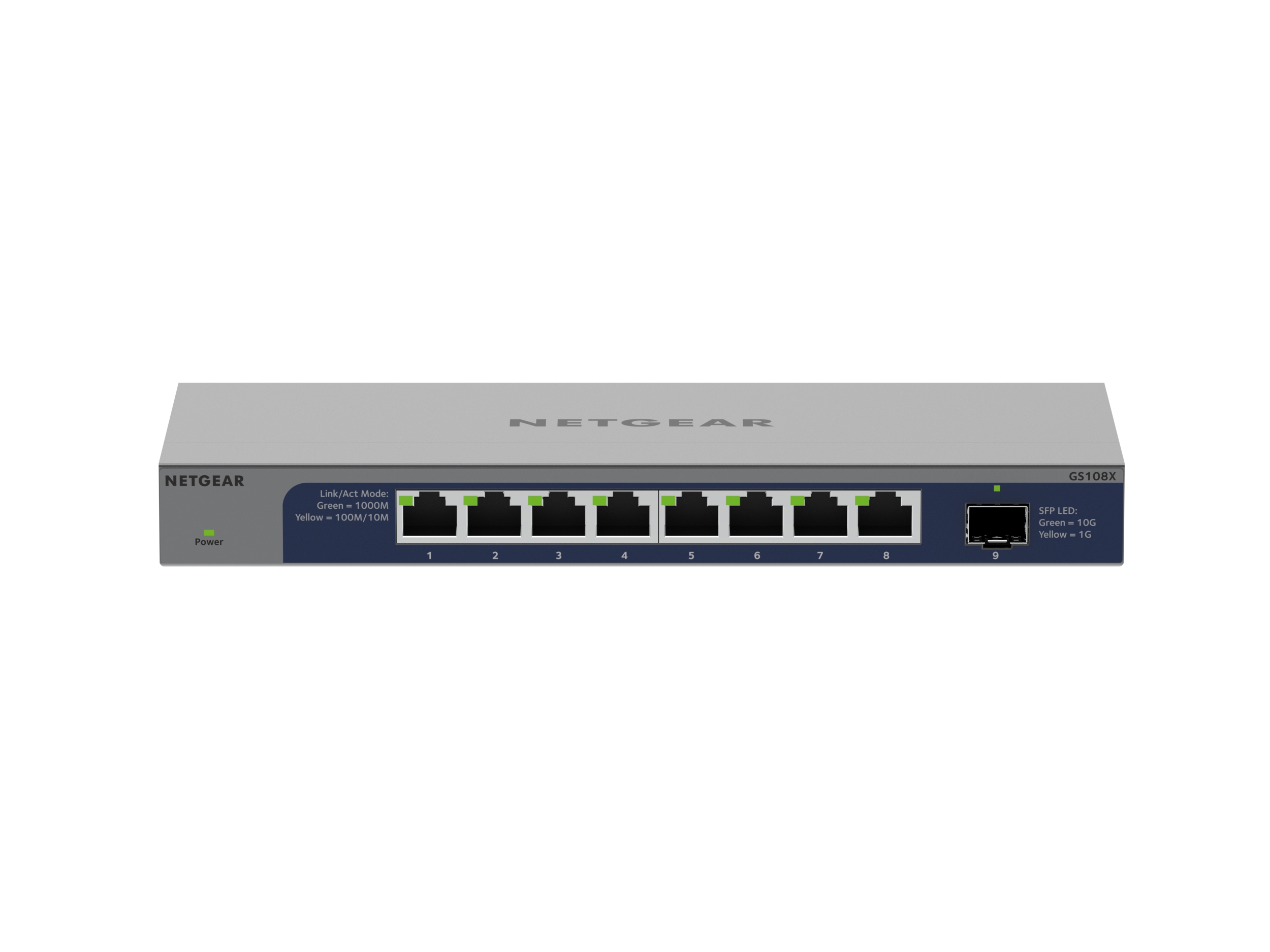 NETGEAR Switch 8x GE GS108X-100EUS unmanaged - GS108X-100EUS